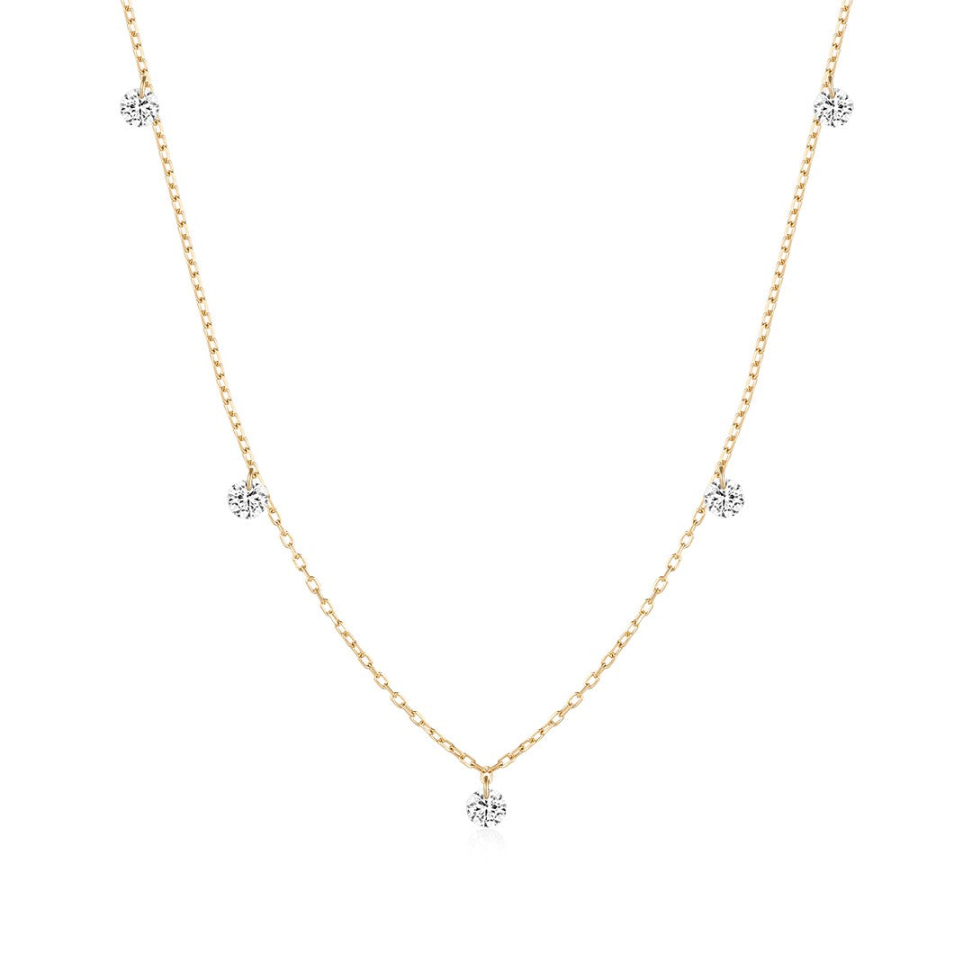 Nimisha Floating Necklace