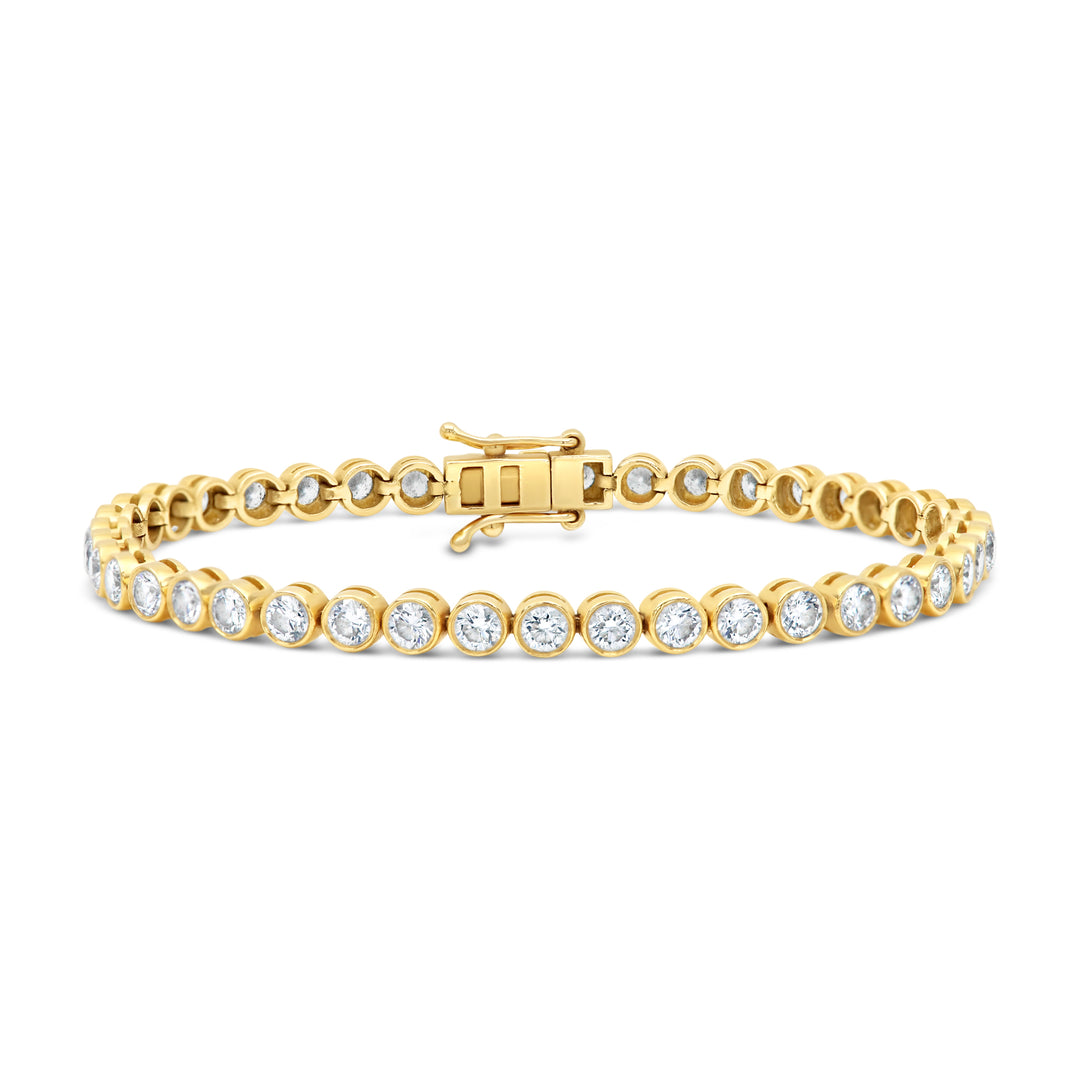 14k yellow gold diamonds